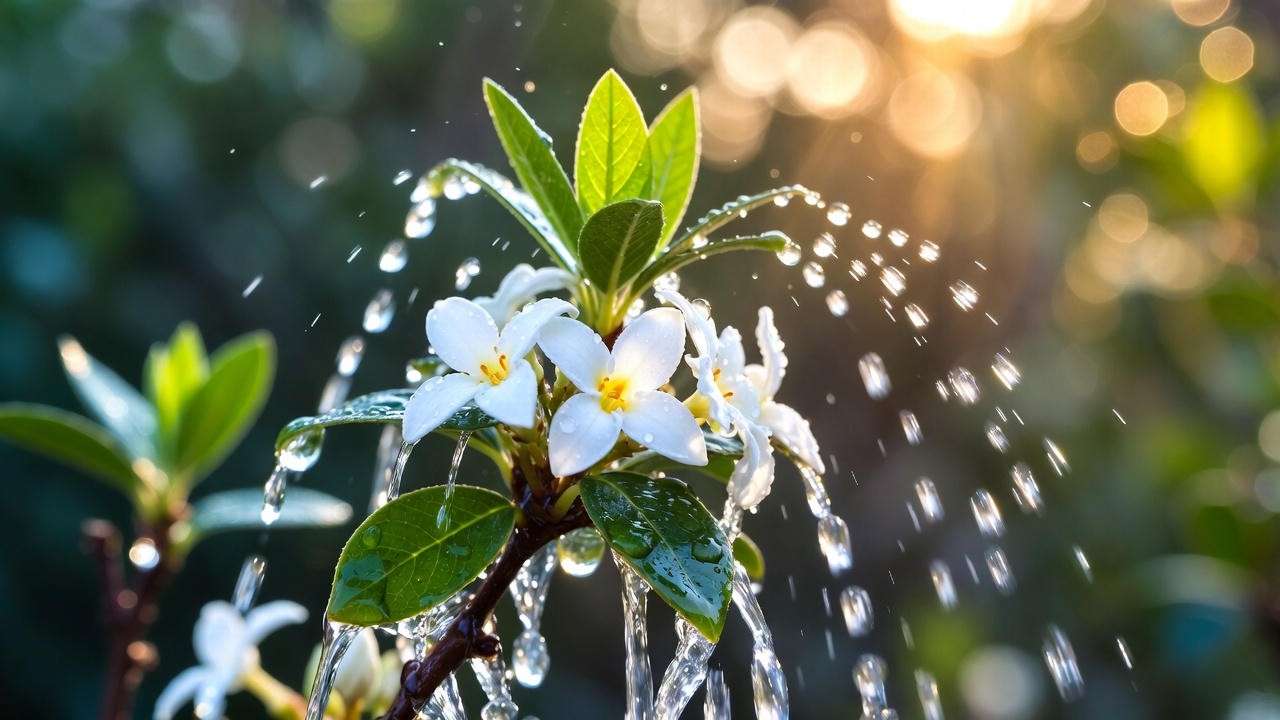 Proper deep watering method for Eternal Fragrance Daphne