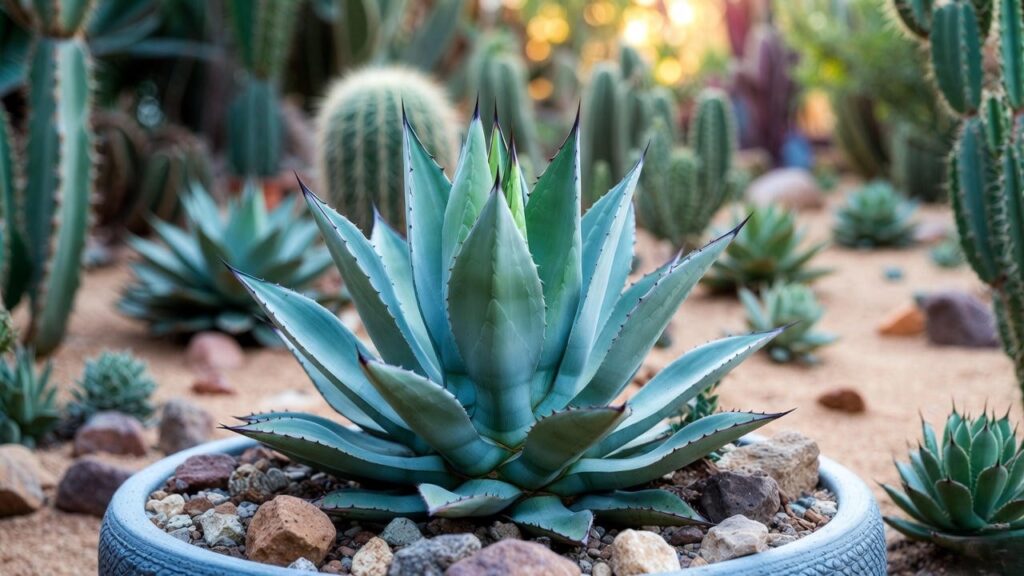 agave desmettiana plant