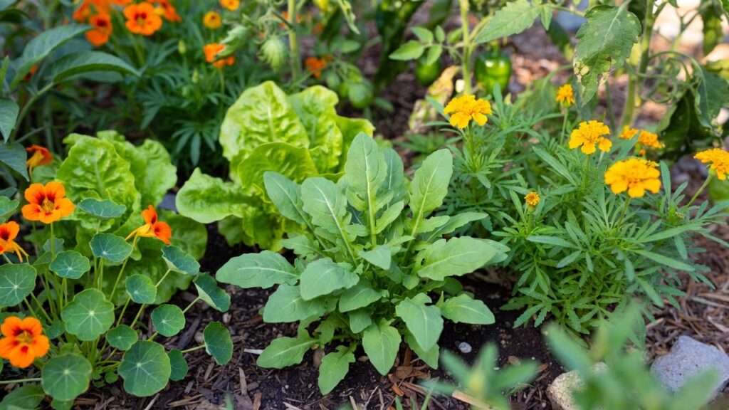 companion planting for arugula