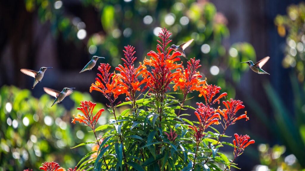 flame acanthus plant