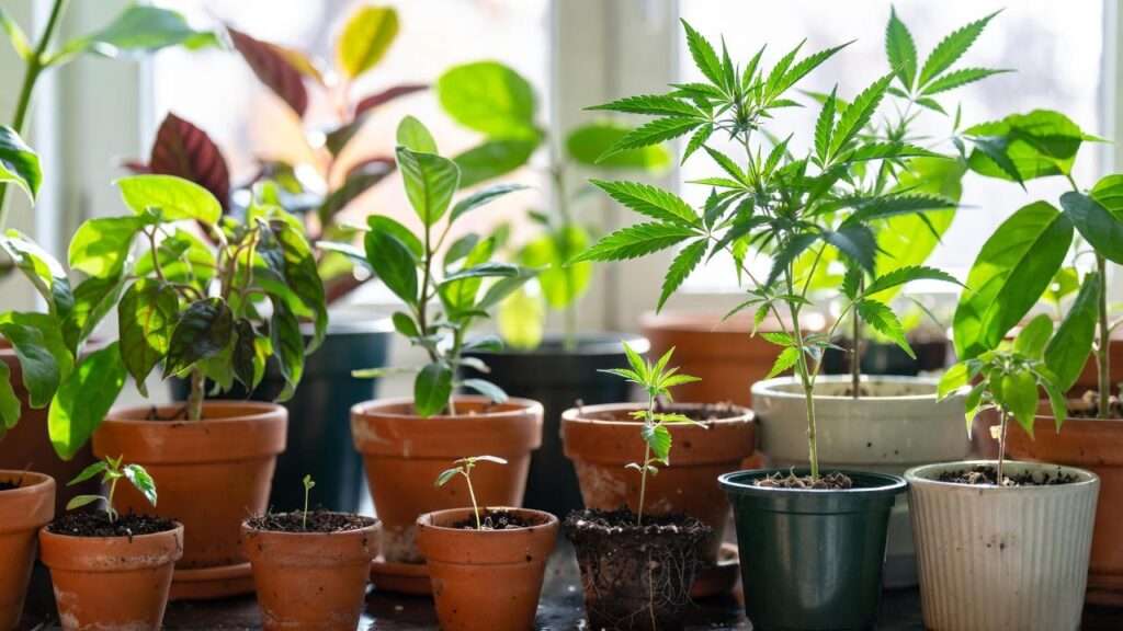 how long does it take a pot plant to grow