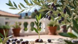 how to grow olive plants