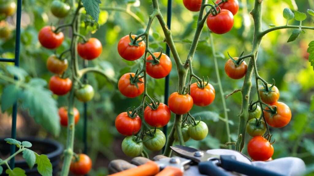 indeterminate tomato plants