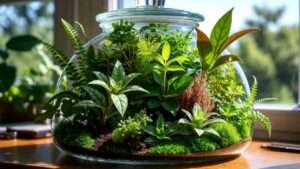 mini terrarium plants