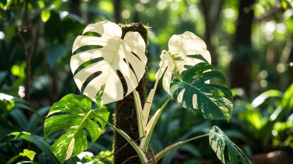 monstera deliciosa variegated plant