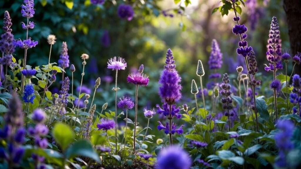 plant with purple flowers