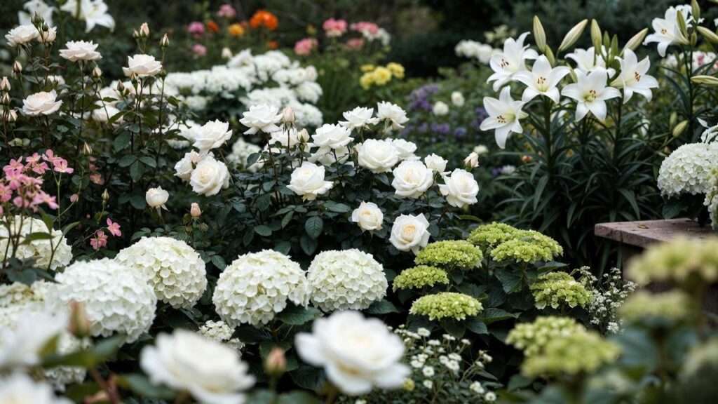 plant with white flowers