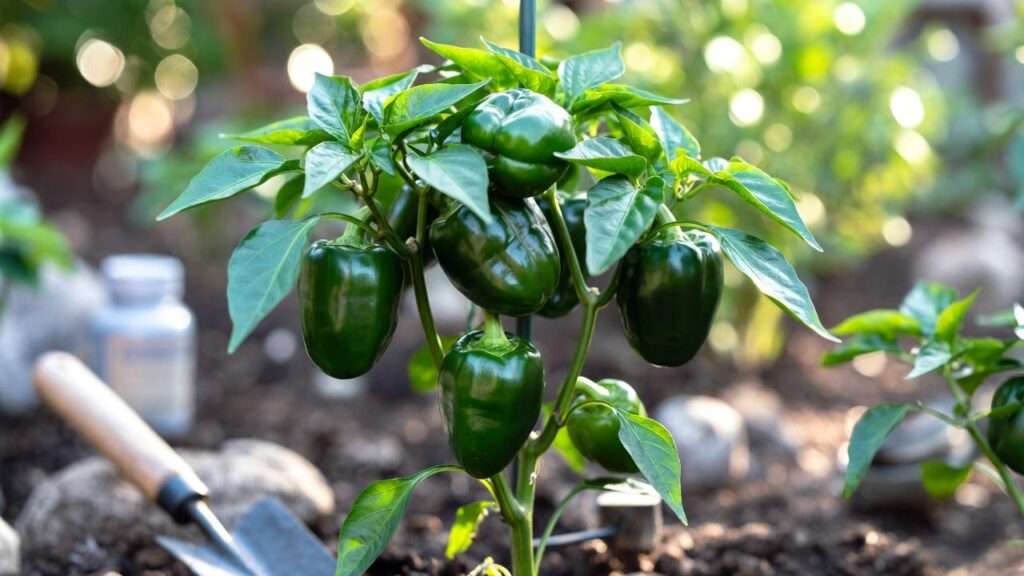 poblano pepper plant