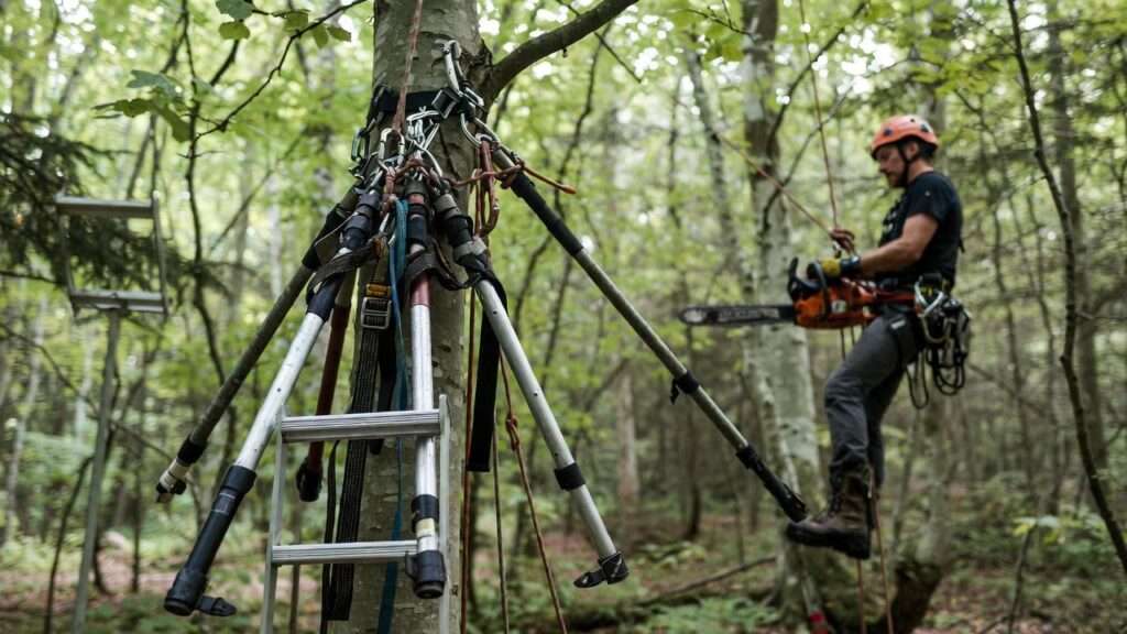 tree stand climbing sticks
