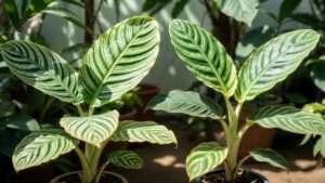 variegated banana plant