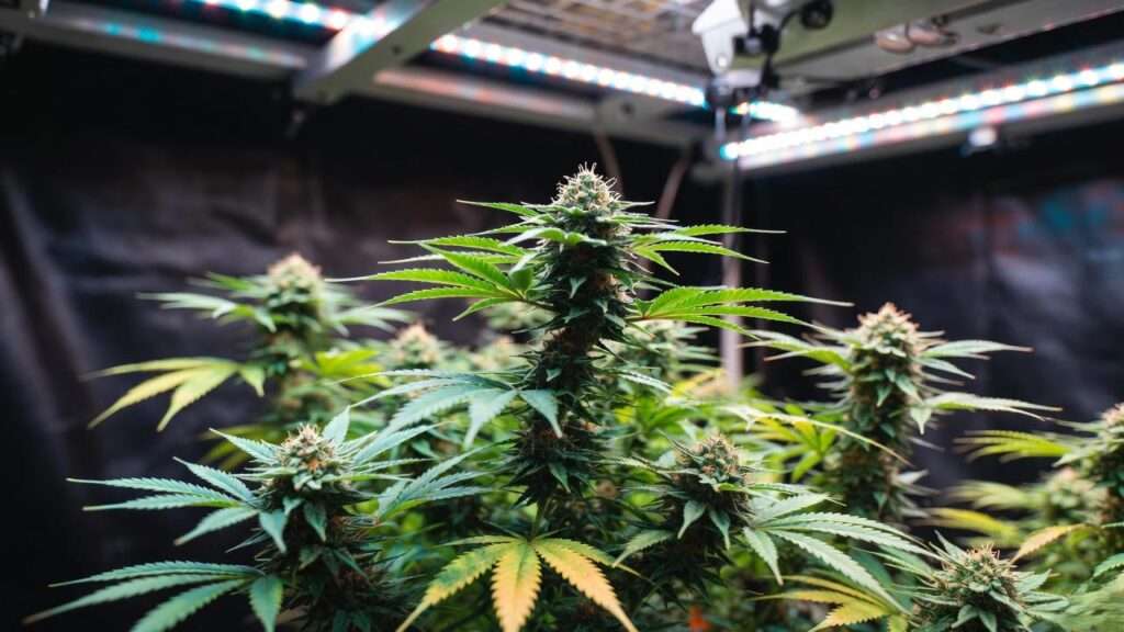 when to top weed plants