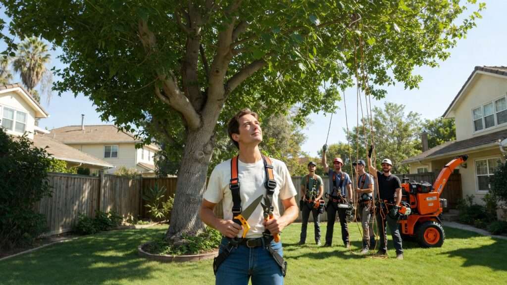 DIY vs. professional tree trimming