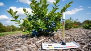 acidic soil amendments for blueberries