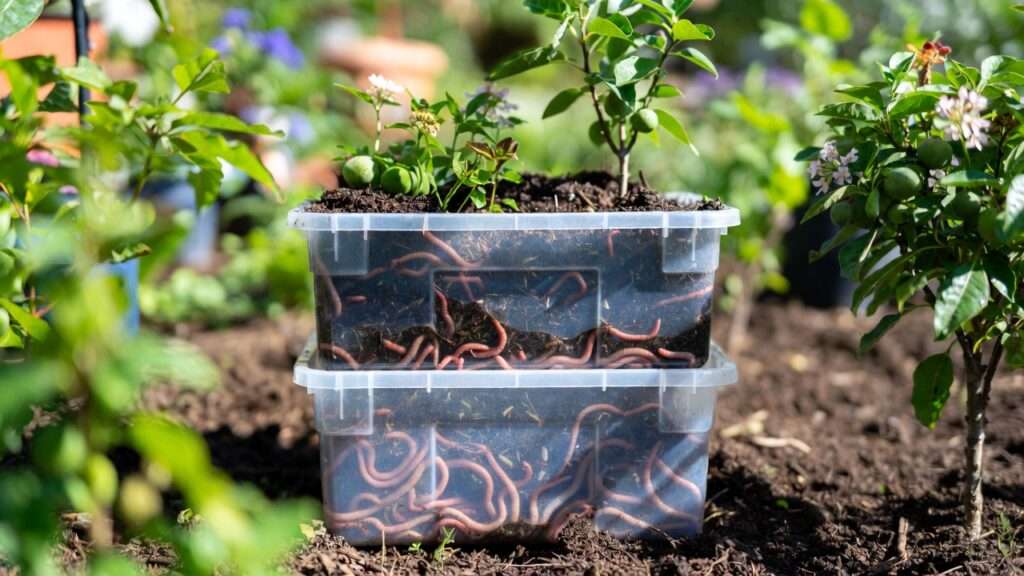 build a DIY vermicomposting system