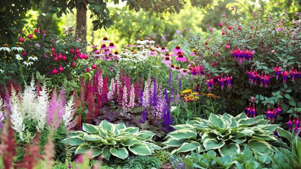 flowering plants part sun
