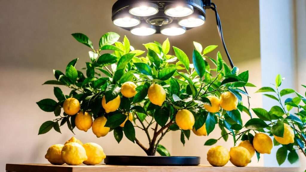 grow lamp for lemon tree