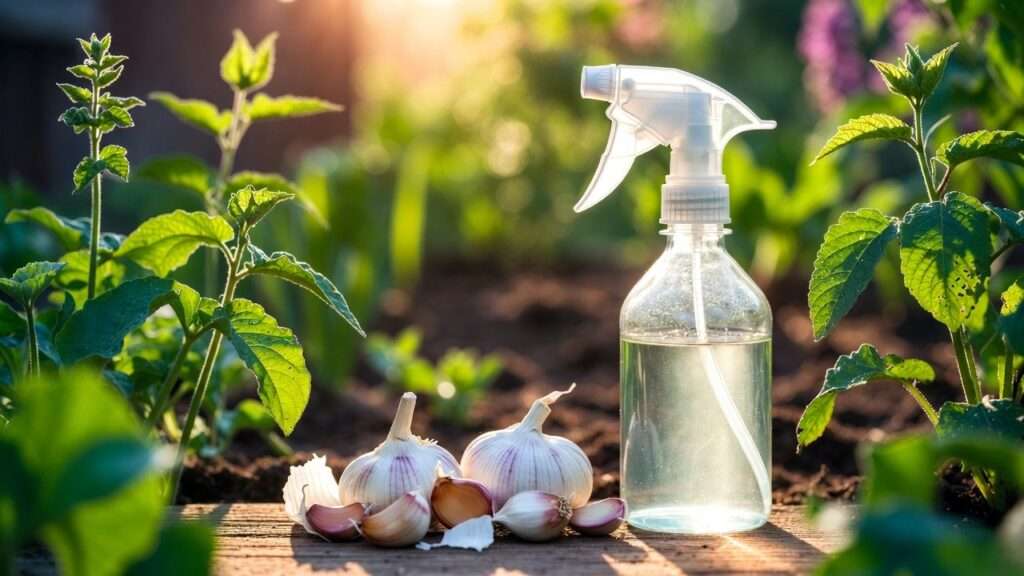 homemade garlic spray for pests