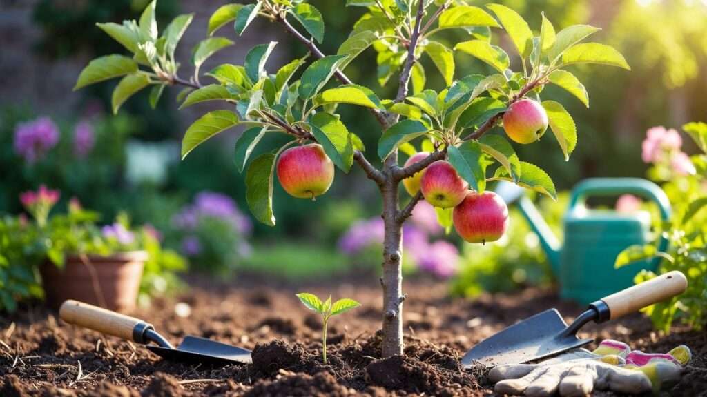 how do i grow an apple tree from seed