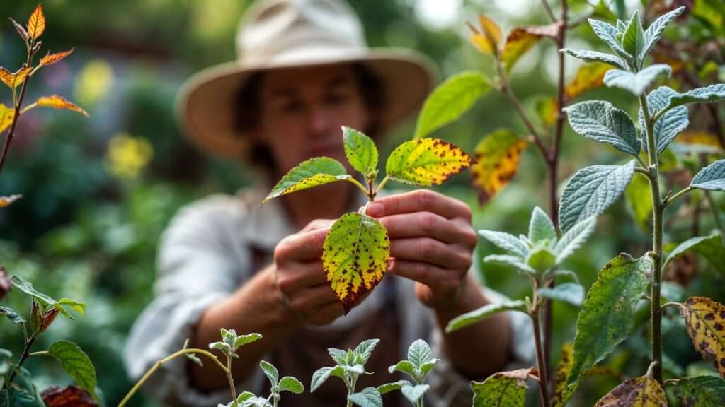 how to identify common plant diseases