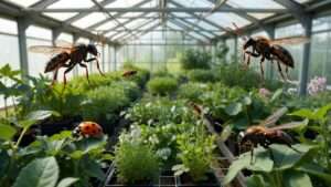 managing beneficial insects in greenhouses
