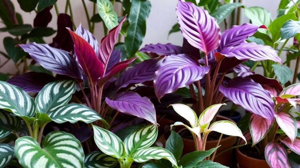 purple green plant