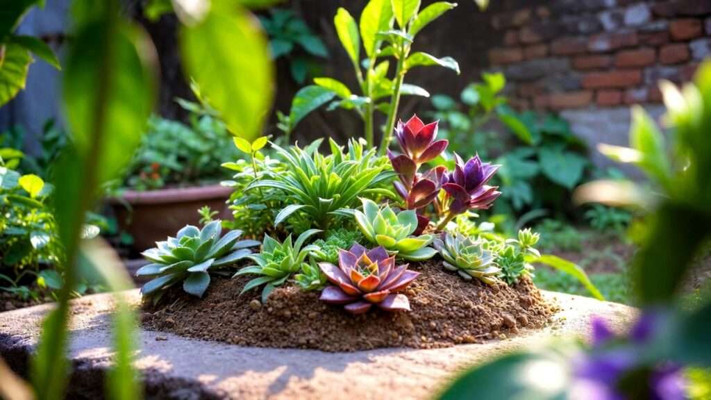 quick-draining mix for succulents