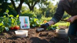 using wood ash to adjust soil pH
