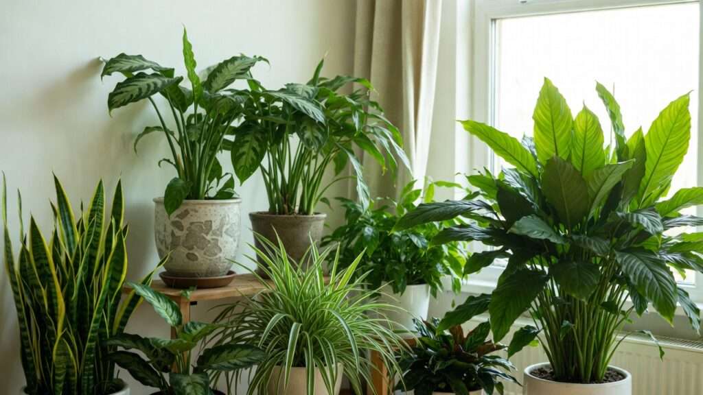 allergy-friendly indoor plants