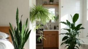 best place to keep air-purifying plants