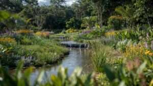 bioswales for improved drainage