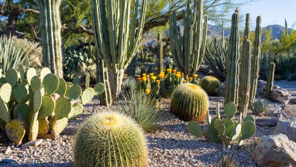 cacti as ornamental shrubs
