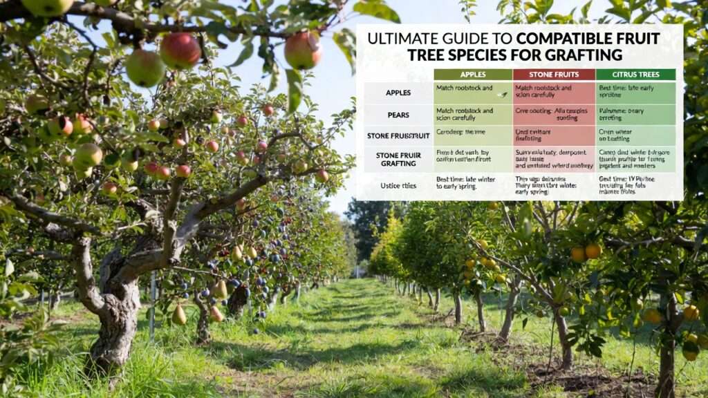 compatible fruit tree species for grafting