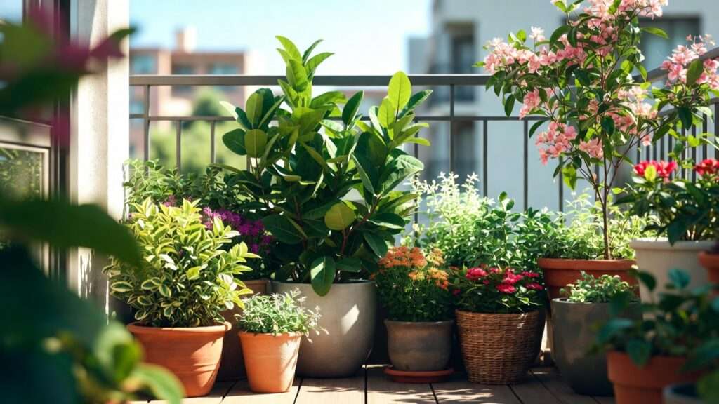 container-friendly shrubs and small trees