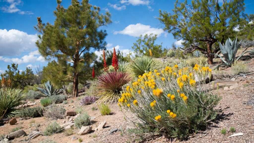 cool desert climate plant list