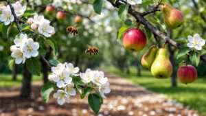 cross-pollination needs for apples and pears