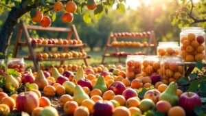 drying and dehydrating orchard harvests