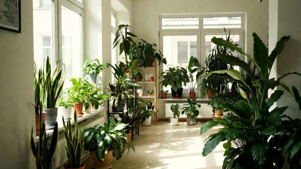 how many plants do you need for clean air