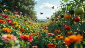 improving pollination with companion plants