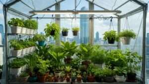 indoor greenhouse for urban dwellers
