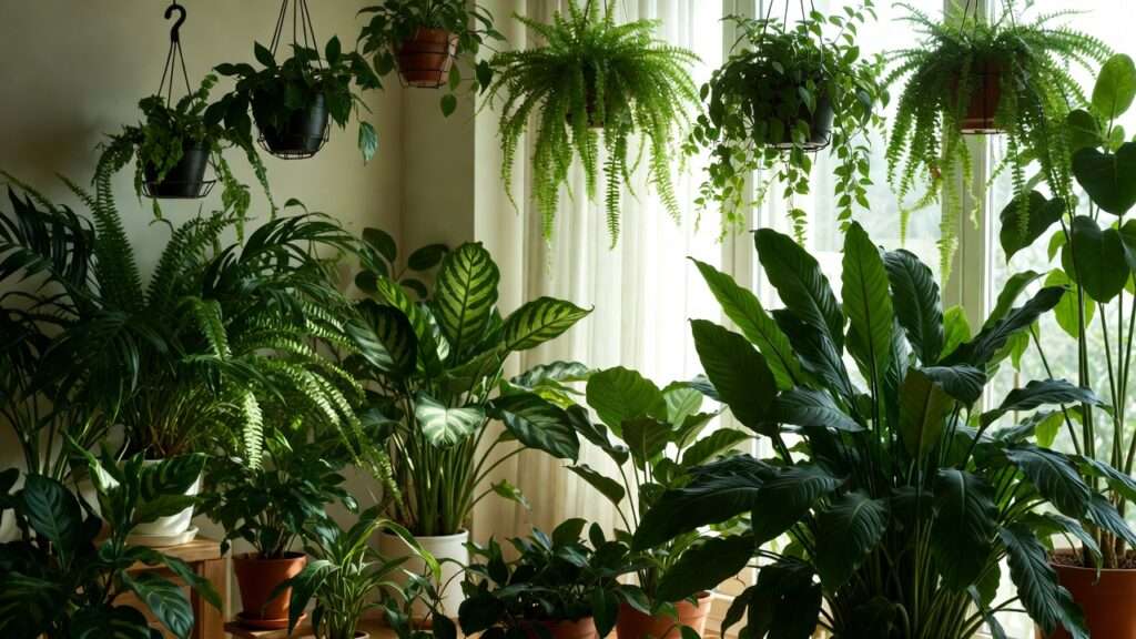 indoor plants that help with humidity balance