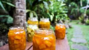 making fruit preserves at home