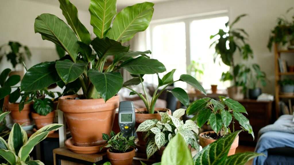 measuring foot-candles for plant growth