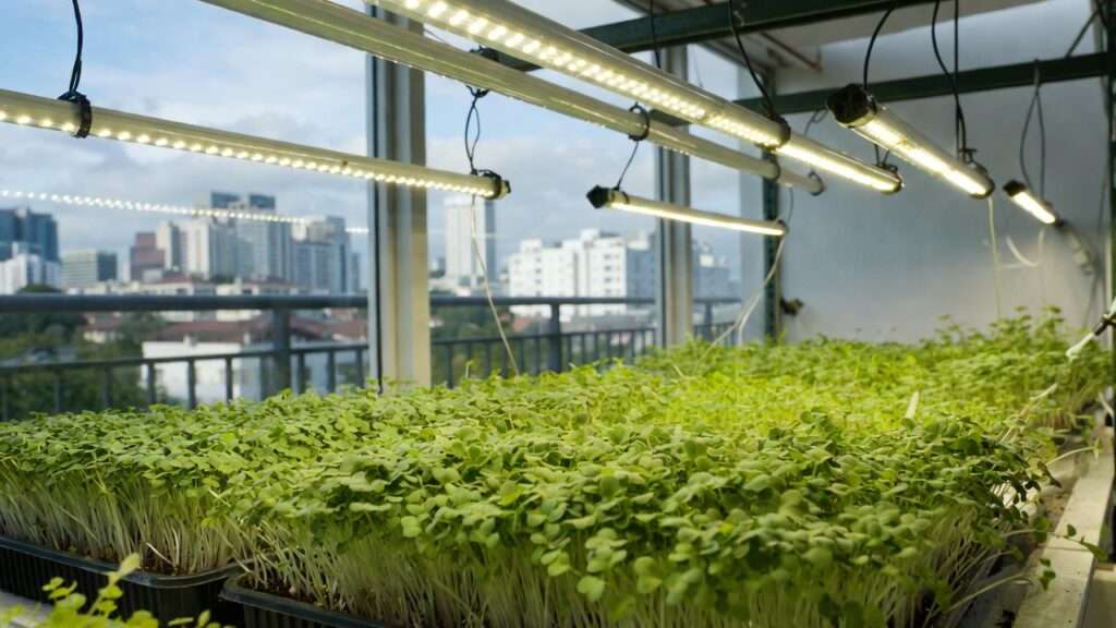 microgreens for urban farmers