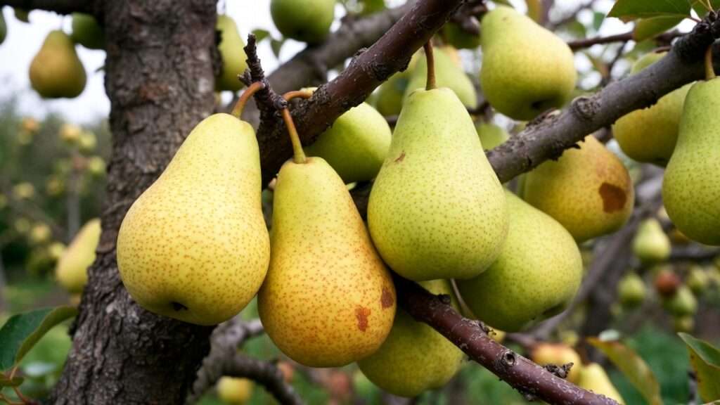pear varieties with high disease resistance