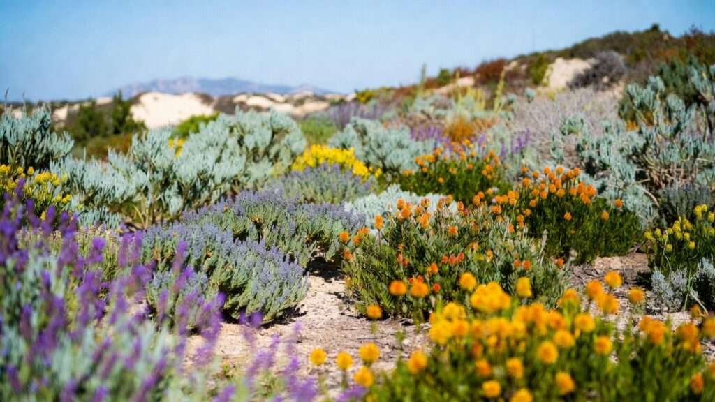 plants adapted to sandy soils
