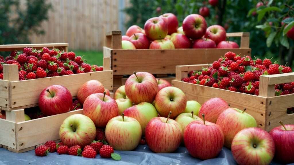 storing harvested fruit long-term