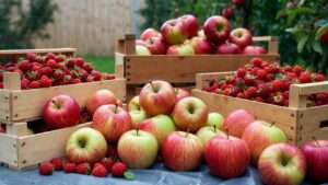 storing harvested fruit long-term
