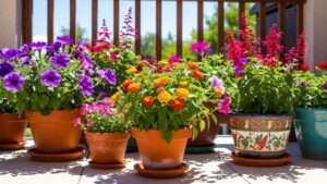 top container plants for full sun