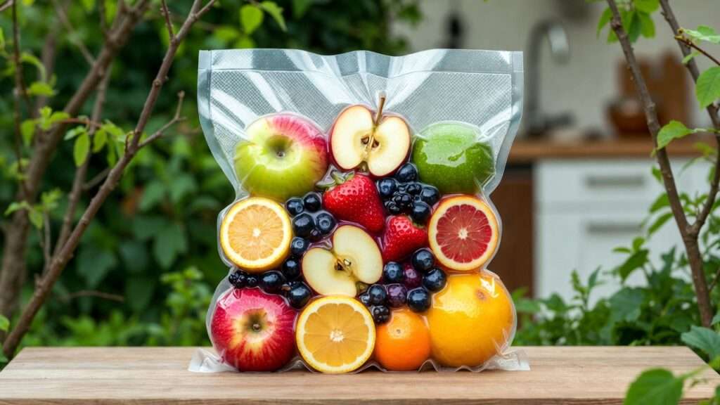 vacuum sealing fresh fruit for longevity
