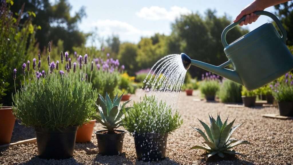 watering frequency for drought-tolerant plants